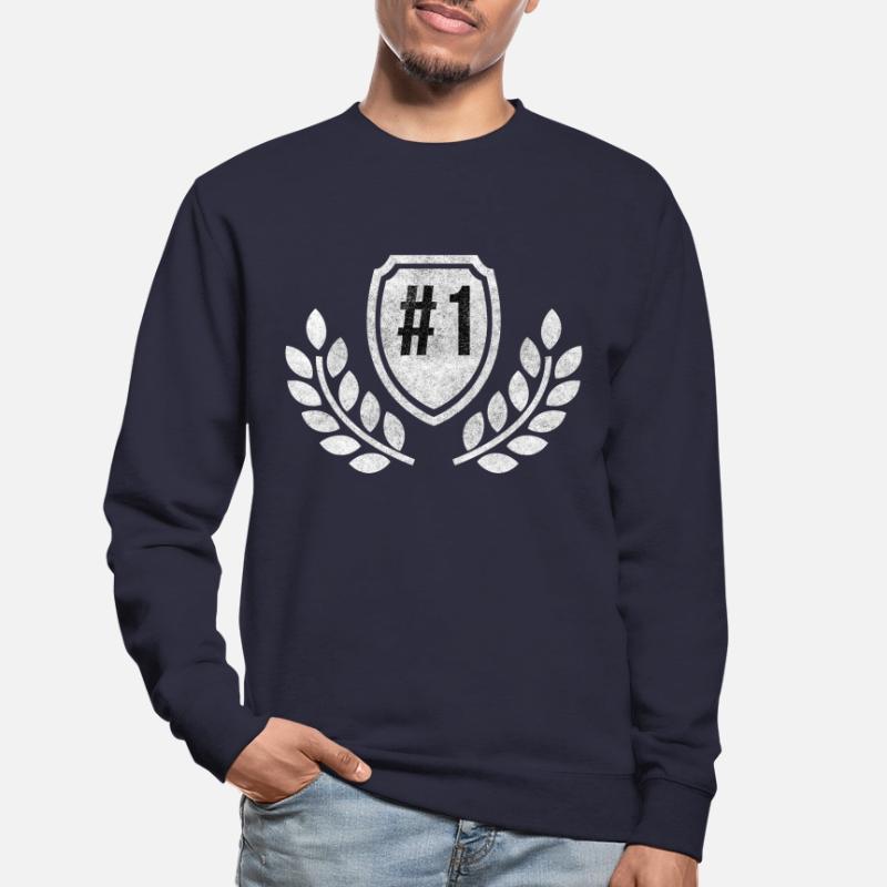 Erster Platz Gewinner Bester Nummer Eins Geschenk Unisex Pullover