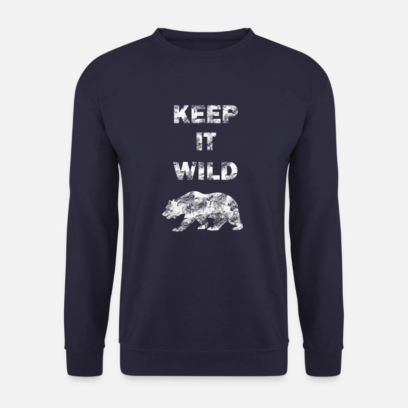 KEEP IT WILD - Unisex Sweatshirt - navy