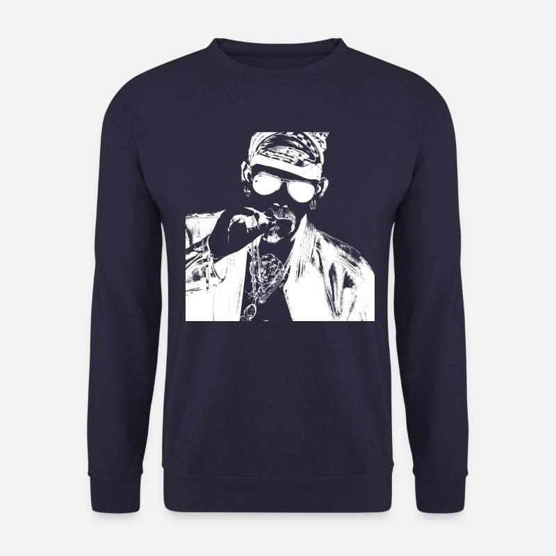 Rocker - Smoke on Mr. Cool Guy - Unisex Sweatshirt - navy