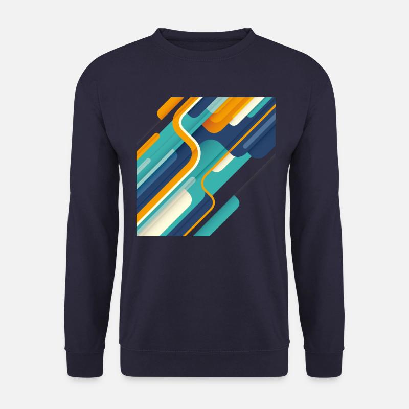 Abstrakt 01.001 - Unisex Pullover - Navy
