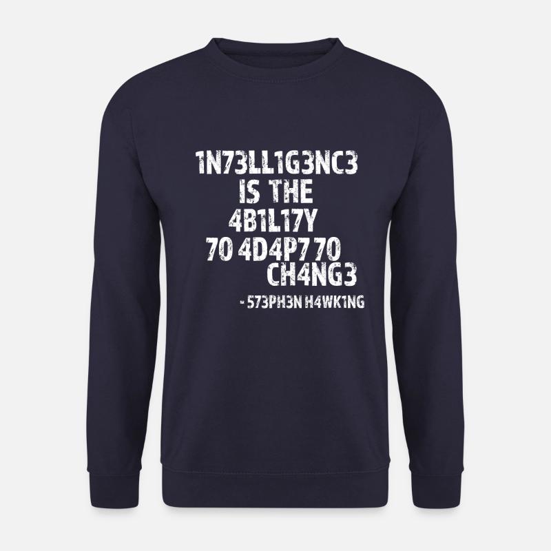 Lustiger Spruch Mathe Physik Astronomie Geschenk - Unisex Pullover - Navy