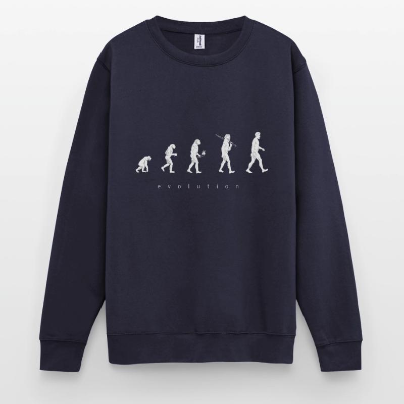 Human evolution Unisex Sweatshirt