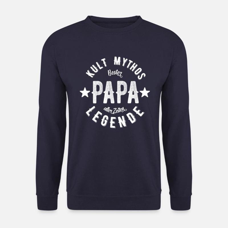 Bester PAPA aller Zeiten - Kult Mythos Legende - Unisex Pullover - Navy