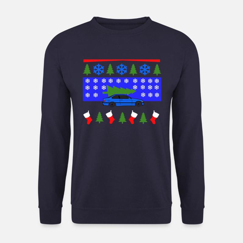 Christmas-Racer - Unisex Pullover - Navy