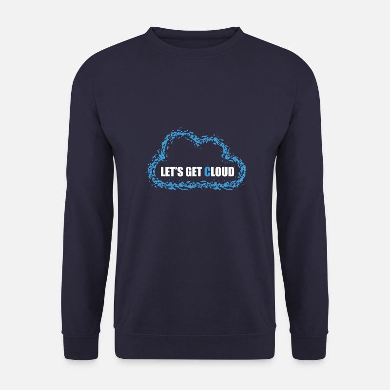 Let’s get cloud - Unisex Pullover - Navy