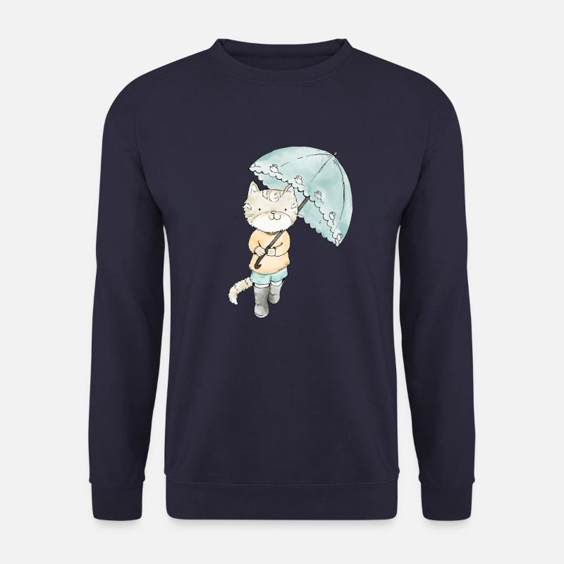 cat - Unisex Sweatshirt - navy