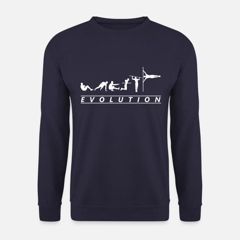 Calisthenics Shirt Evolution - Unisex Pullover - Navy