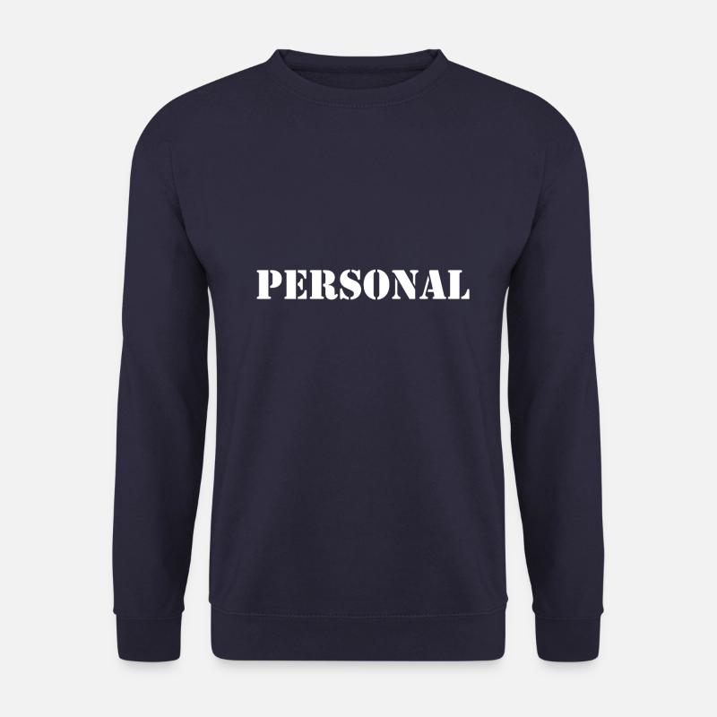 Personal - Unisex Pullover - Navy