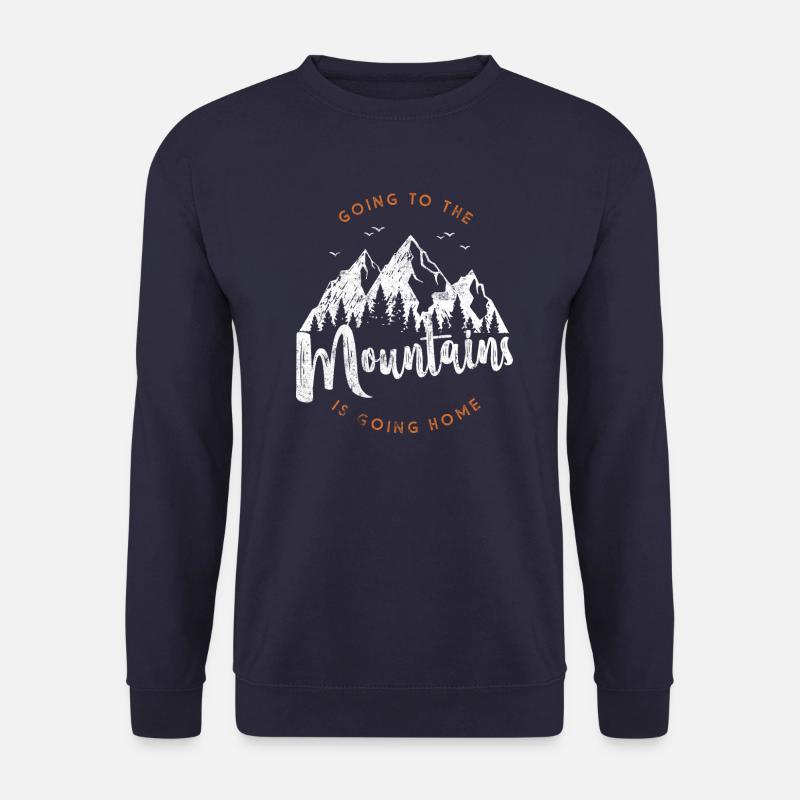 Die Berge zuhause - Unisex Pullover - Navy