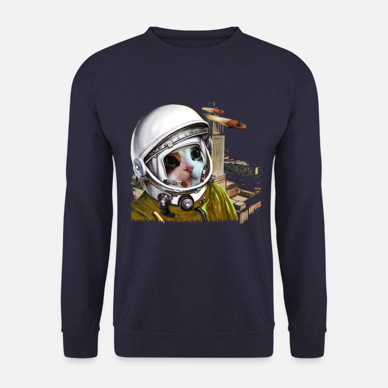 spacecat - Unisex Sweatshirt - navy