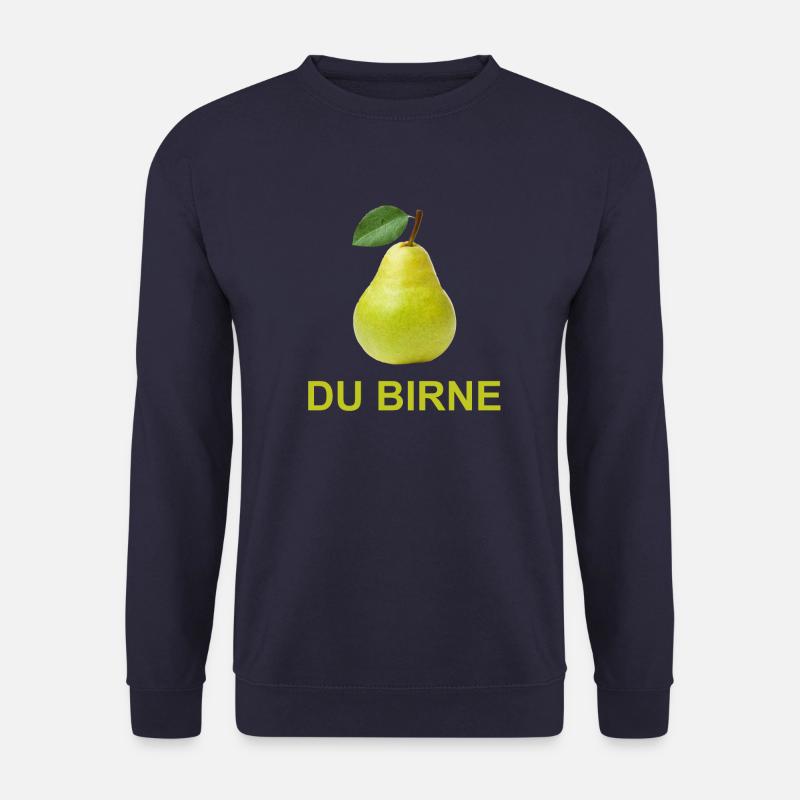 Du Birne - Unisex Pullover - Navy
