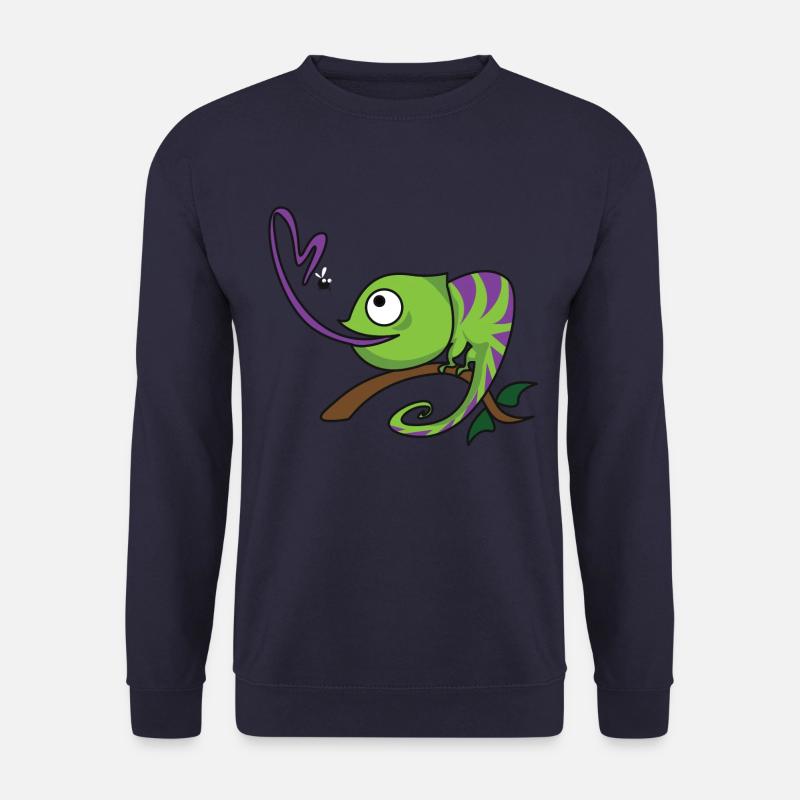 chameleon comic - Unisex Sweatshirt - navy