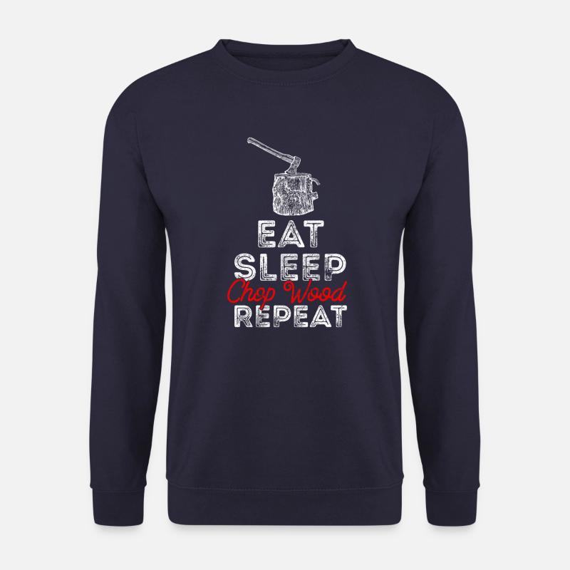 Bûcheron bûcheron - Sweat-shirt Unisexe - marine
