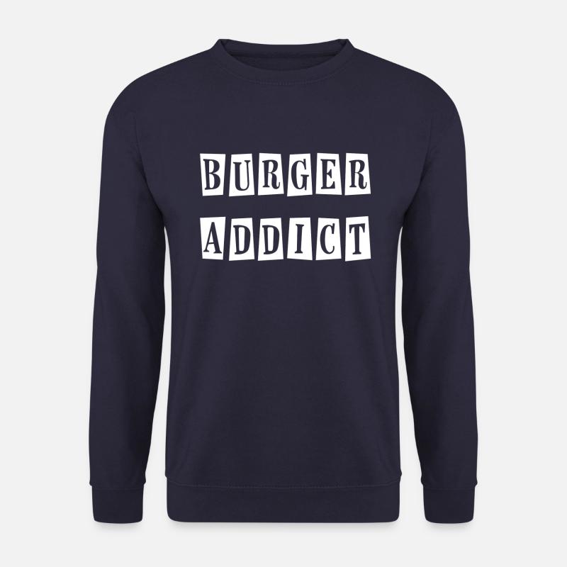 Burger-Süchtiger - Unisex Pullover - Navy