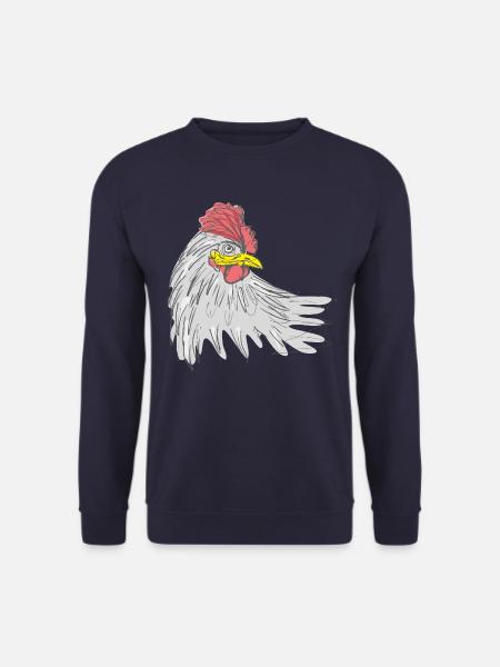 cock animal - Unisex Sweatshirt - navy