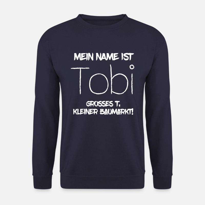 Mein Name ist Tobi, Tobias... - Unisex Pullover - Navy