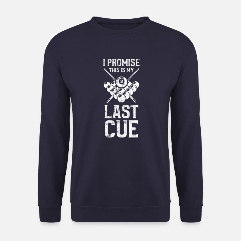 Billiard spruch billiard - Unisex Pullover - Navy