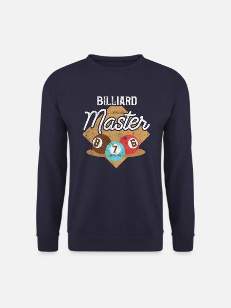 Billiard Spruch billiard - Unisex Pullover - Navy
