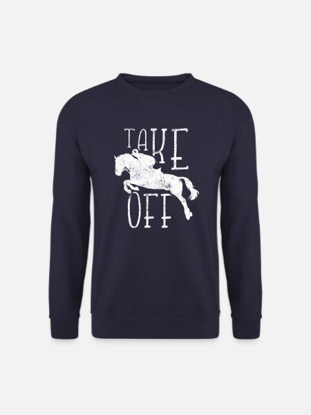 Horses are riding - Unisex Sweatshirt - navy