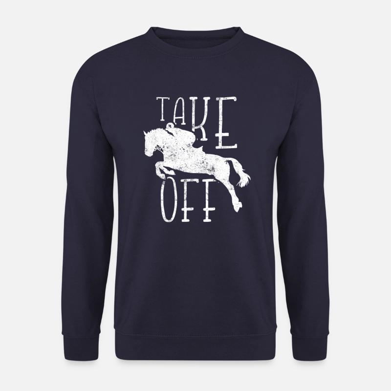 Horses are riding - Unisex Sweatshirt - navy