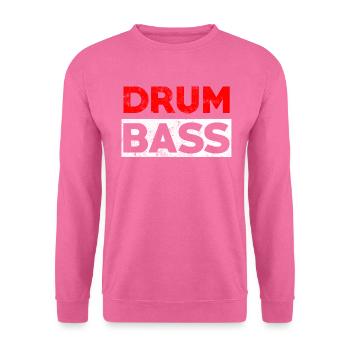 Drum n Bass party music - Drumnbass - Unisex Pullover - Pink - Vorne