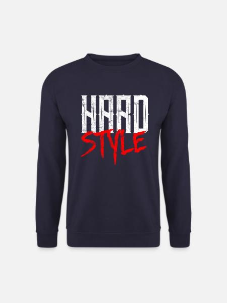 Hardstyle Musik Hard style Music - Unisex Pullover - Navy