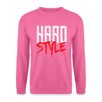 Hardstyle Musik Hard style Music - Unisex Pullover - Pink - Vorne