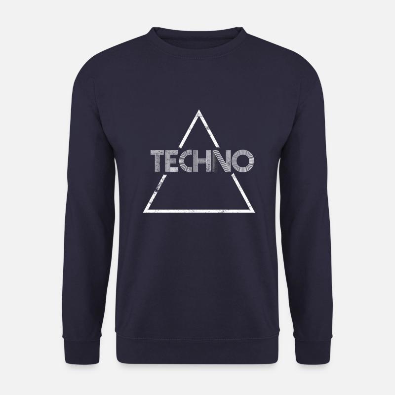 Techno music - Unisex Pullover - Navy