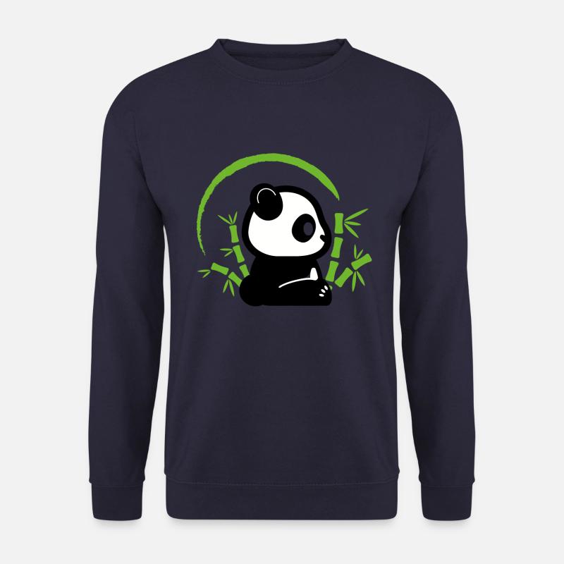 Panda bamboo - Unisex Sweatshirt - navy