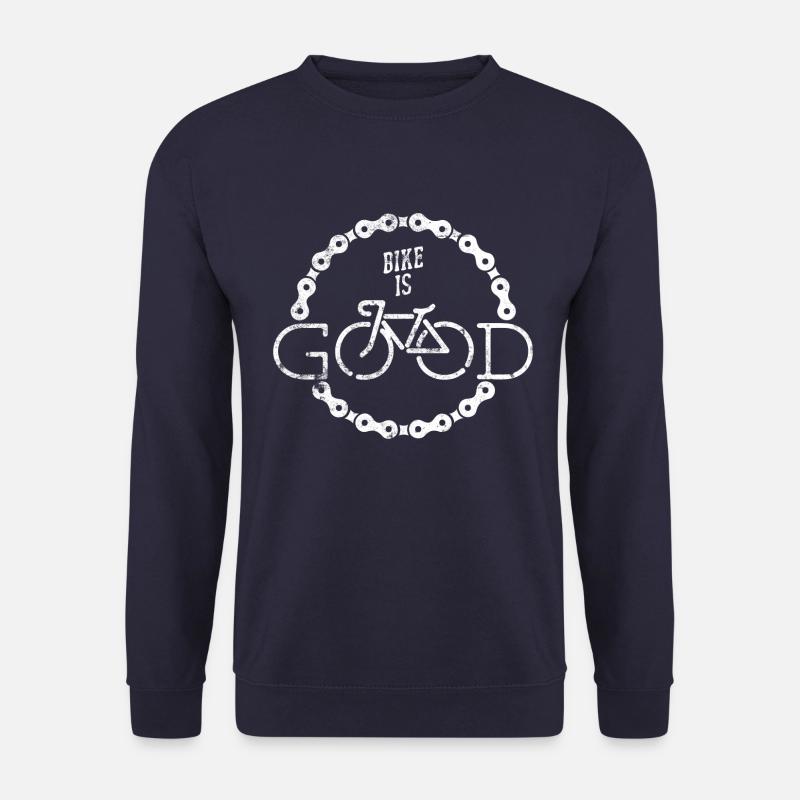 Chaîne de bicyclette - Sweat-shirt Unisexe - marine