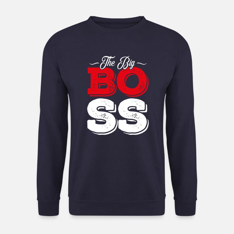 big boss chef - Unisex Pullover - Navy