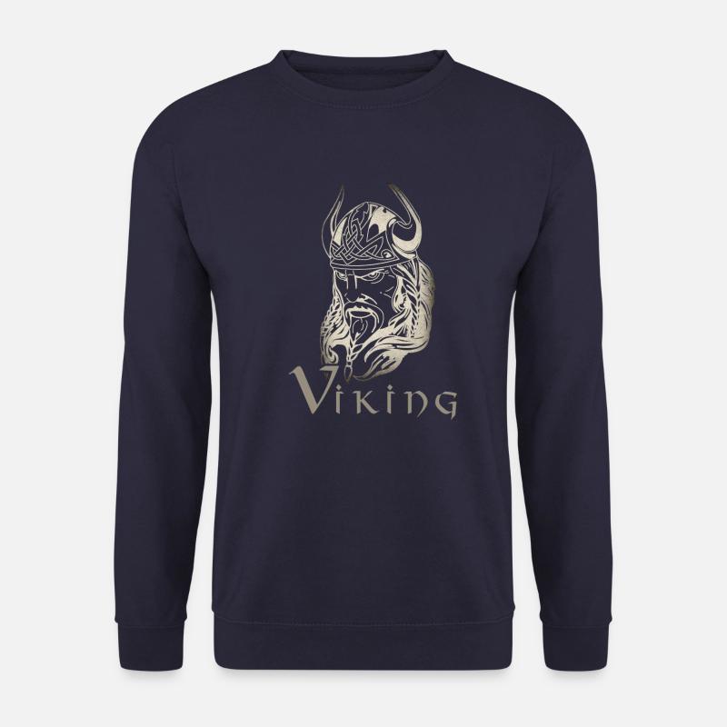 Wikinger, Viking, Krieger - Unisex Pullover - Navy