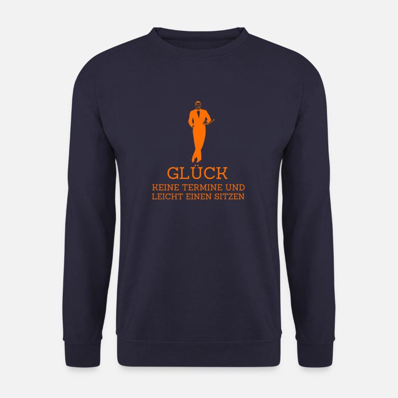HAPPINESS - NO APPOINTMENTS AND EASILY A - Unisex Sweatshirt - navy