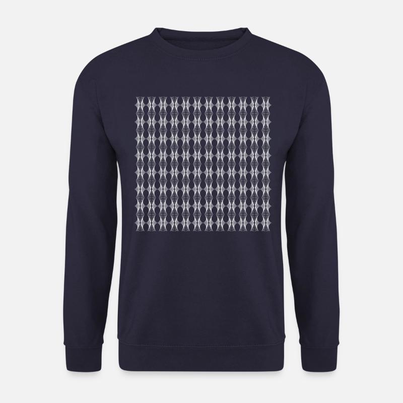 Abstract pattern - Unisex Sweatshirt - navy