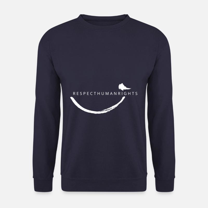 Respect Human Rights - Unisex Sweatshirt - navy