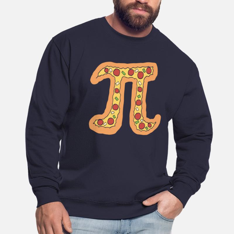 Pizza Pi Funny Visual Math Pun Gift Unisex Sweatshirt