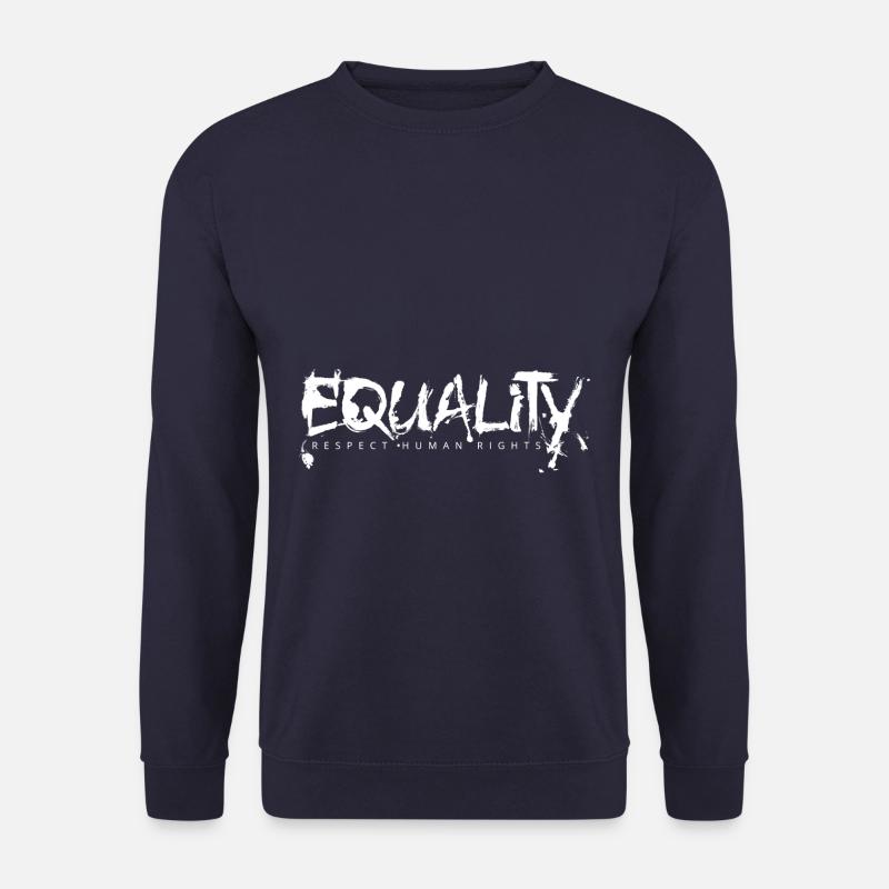 EQUALITY Schriftzug - Unisex Pullover - Navy