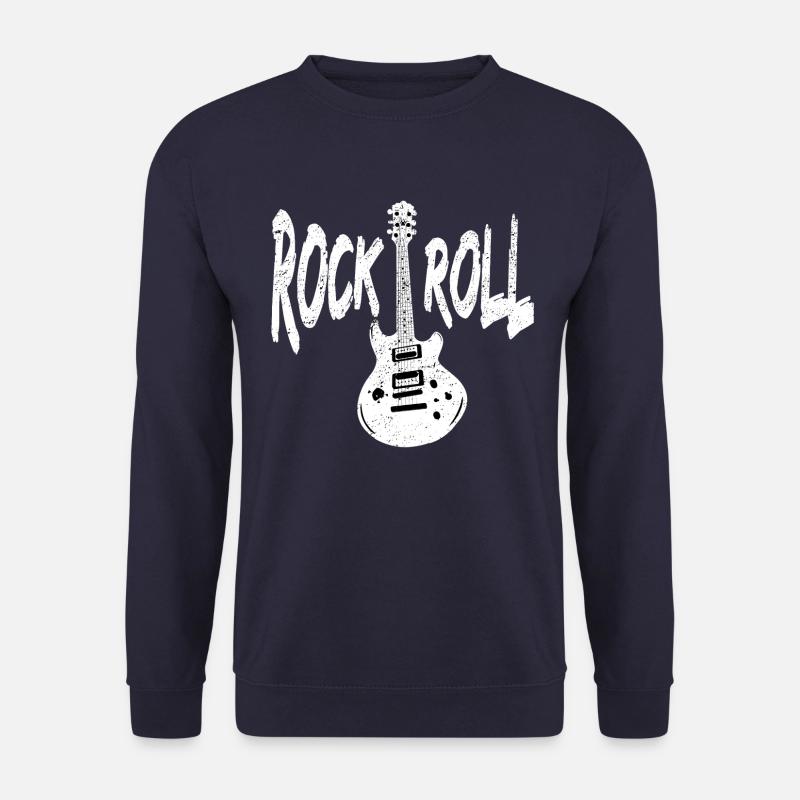 Rock N Roll Musik - Unisex Pullover - Navy