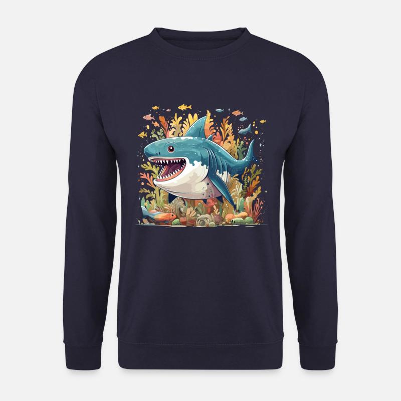 Sharky - Unisex Sweatshirt - navy