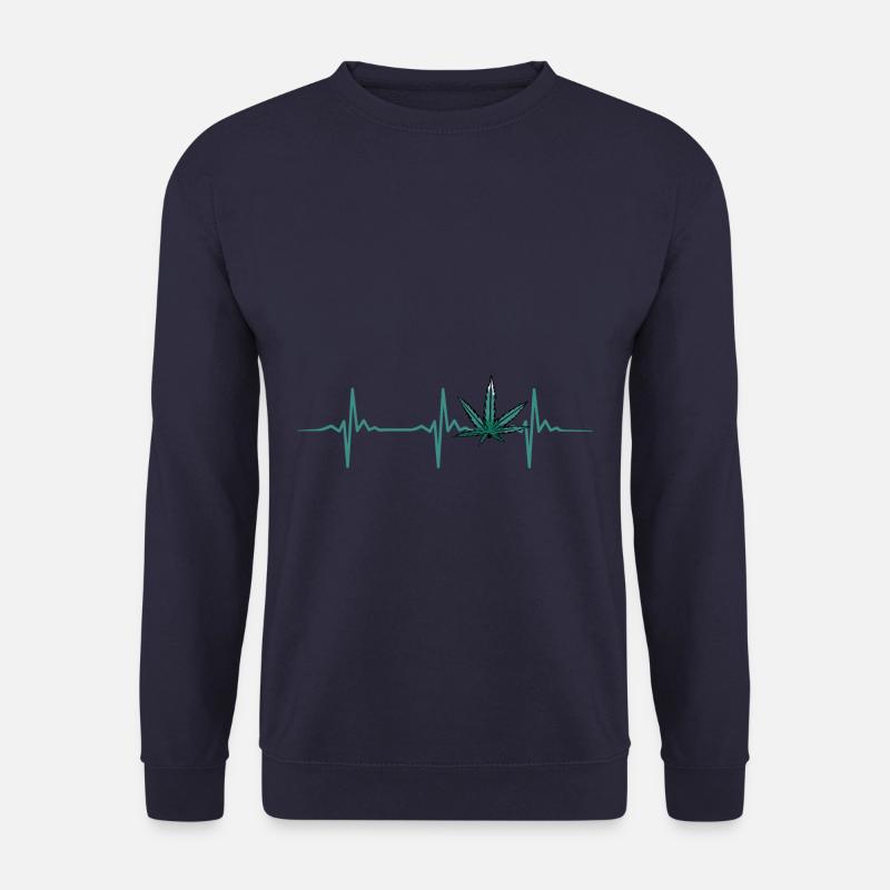 Heartbeat Smokes - Unisex Pullover - Navy