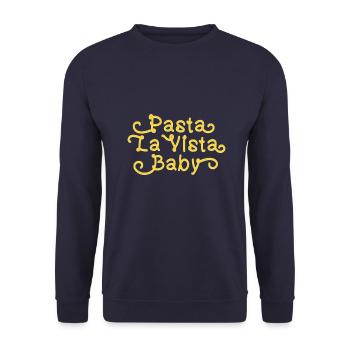 Teigwaren La Vista Baby - Unisex Pullover - Navy - Vorne - Alina (178cm) & Michal (187cm)