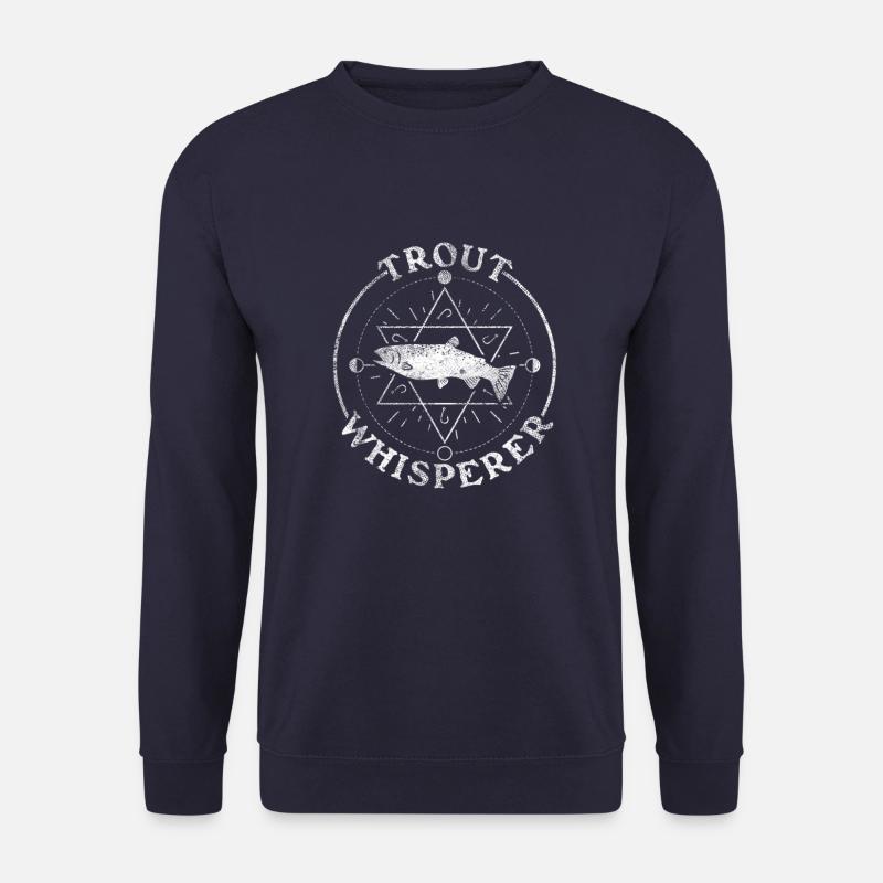 Forellenflüsterer - Unisex Pullover - Navy
