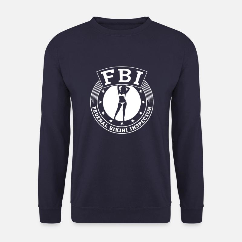 Federal Bikini Inspector - Unisex Sweatshirt - navy