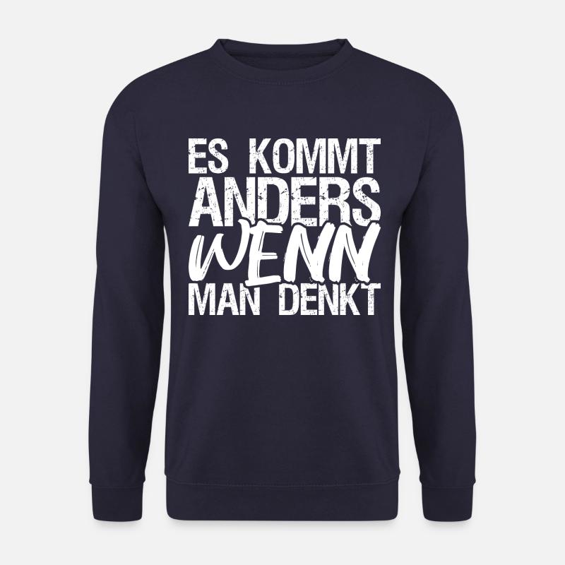 It's different when you think! - Unisex Sweatshirt - navy