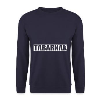 Funny Tabarnak Canada - Sweat-shirt Unisexe - marine - Devant - Alina (178cm) & Michal (187cm)