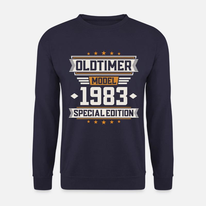 Classic car year 1983 - Unisex Sweatshirt - navy