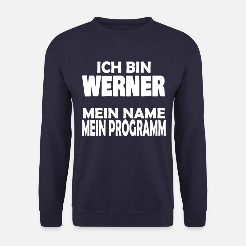 Je suis Werner - Sweat-shirt Unisexe - marine