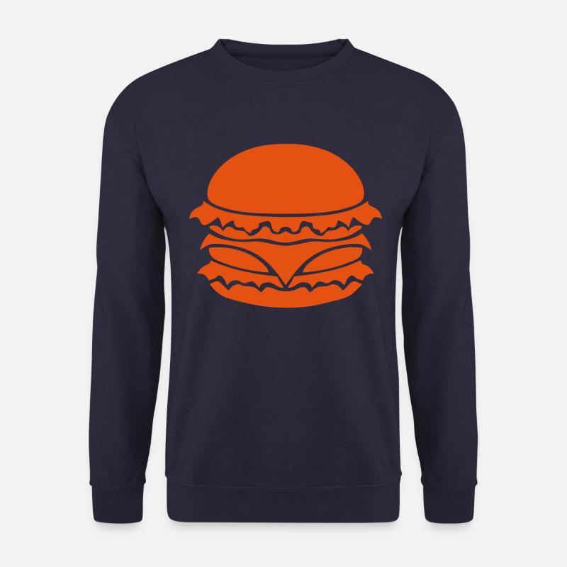 hamburger 404 - Unisex Pullover - Navy