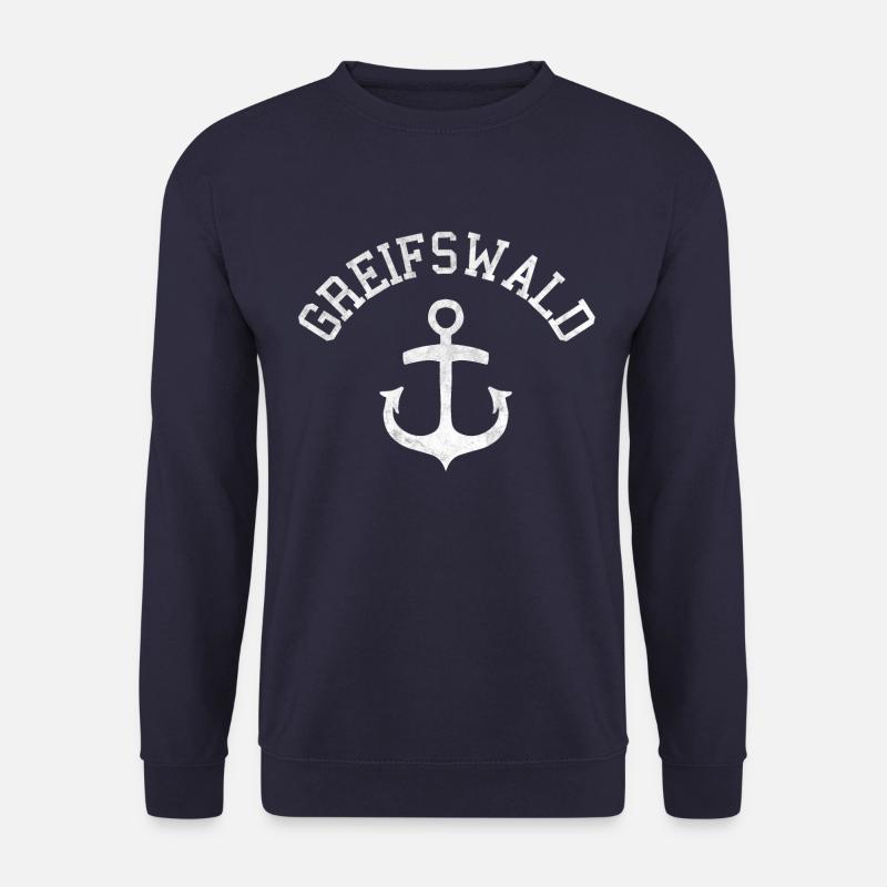 Greifswald Greifswalder HGW Mecklenburg-Vorpommern - Unisex Pullover - Navy