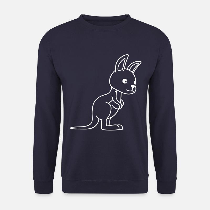Kangaroo Comic - Unisex Pullover - Navy